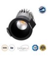 GLOBOSTAR® MICRO-S 60238 Χωνευτό Downlight Σποτ LED 5W 650lm 38° AC 220-240V IP20 Φυσικό Λευκό 4500K - Bridgelux COB Chip & TÜV SÜD Driver - Μαύρο Ματ - Μ4 x Π4 x Υ5.9cm - Q3.5cm - 5 Χρόνια Εγγύηση